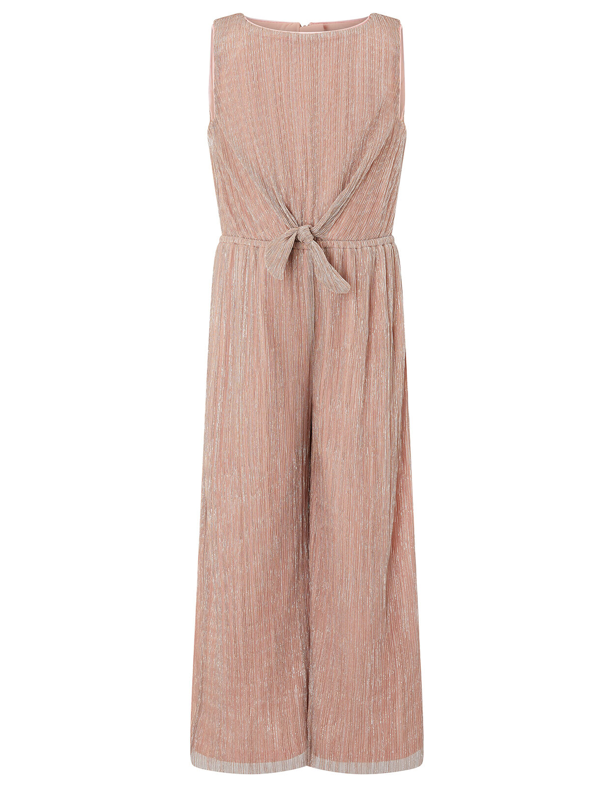 Pink shimmer jumpsuit clearance
