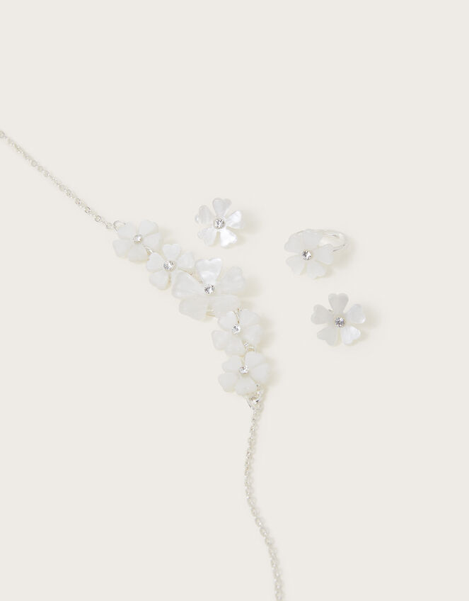 Bella Flower Jewellery Set, , large