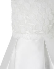 Anika Floral Bodice Dress, Ivory (IVORY), large