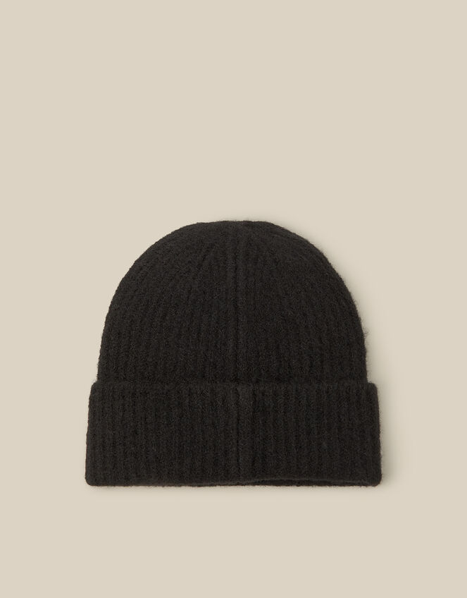 Becky Brooch Beanie Hat, , large