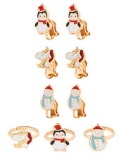 Festive Friends Earrings and Rings Set, , large