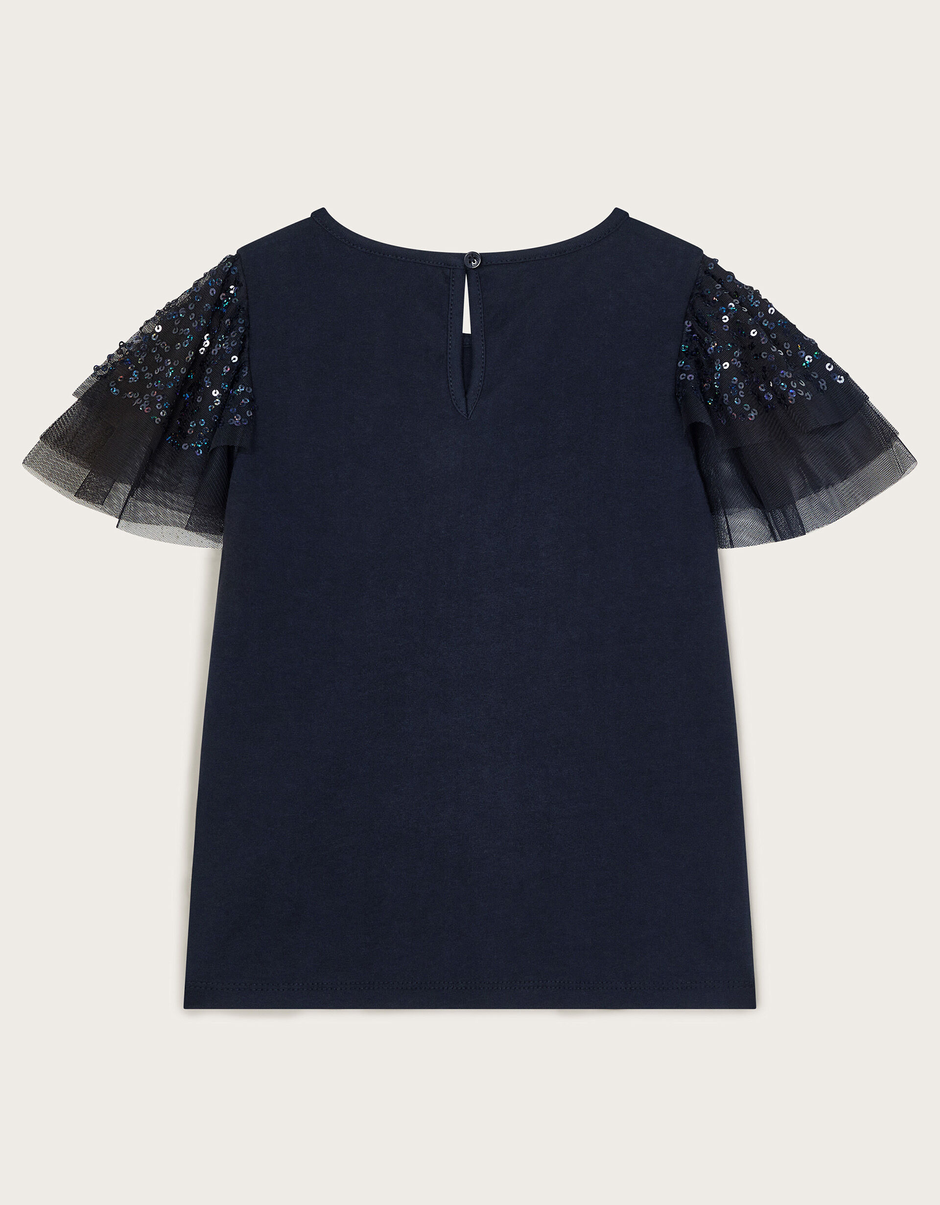 Tulle sleeve t shirt dress clearance