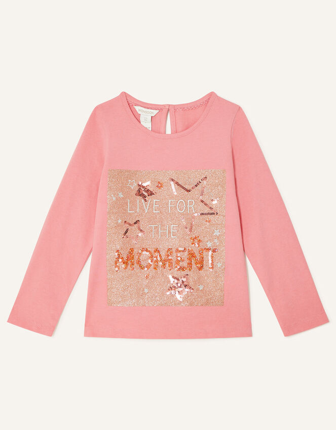 Live for the Moment Top, Nude (NUDE), large