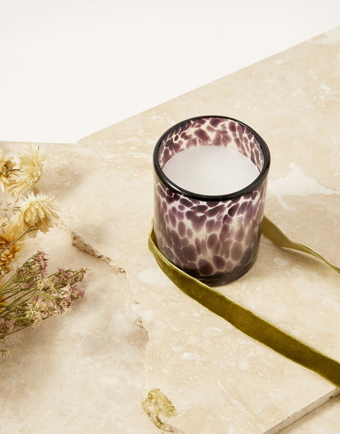 Mottled Glass Small Candle, , large