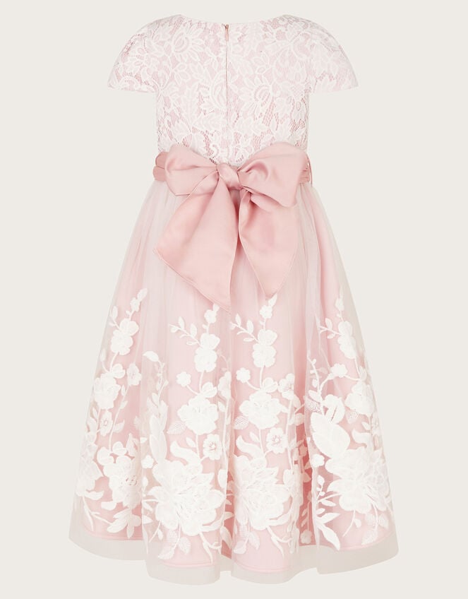 Sorcha Embroidered Lace Maxi Dress, Pink (DUSKY PINK), large