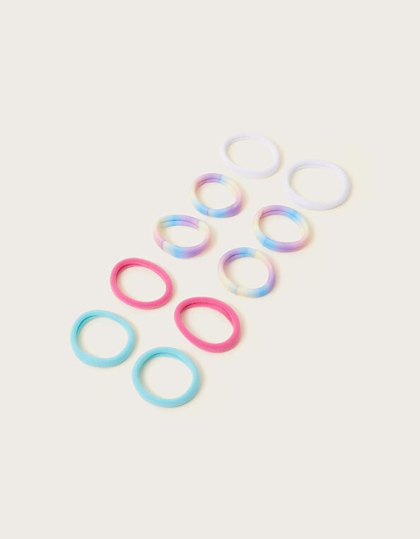 10-Pack Towelling Hairbands, , large