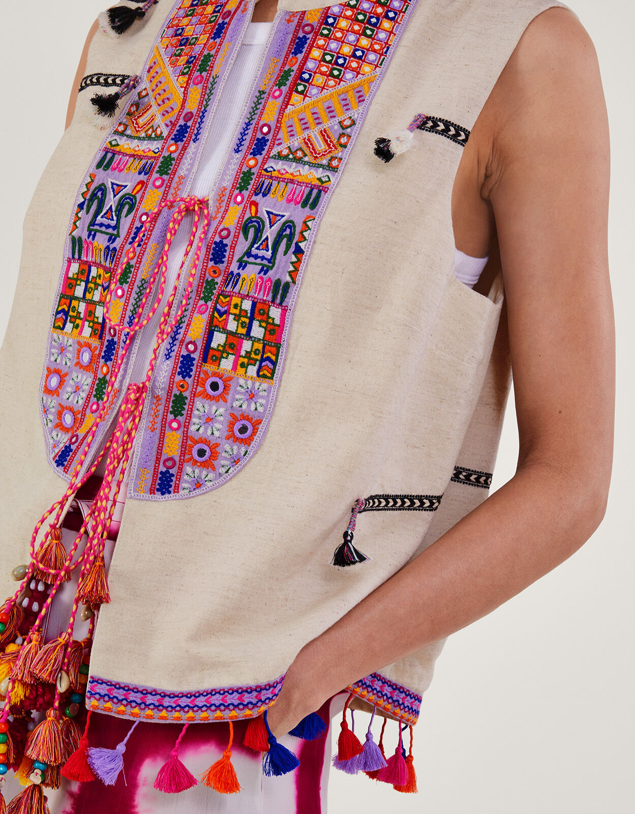 Tassel waistcoat clearance