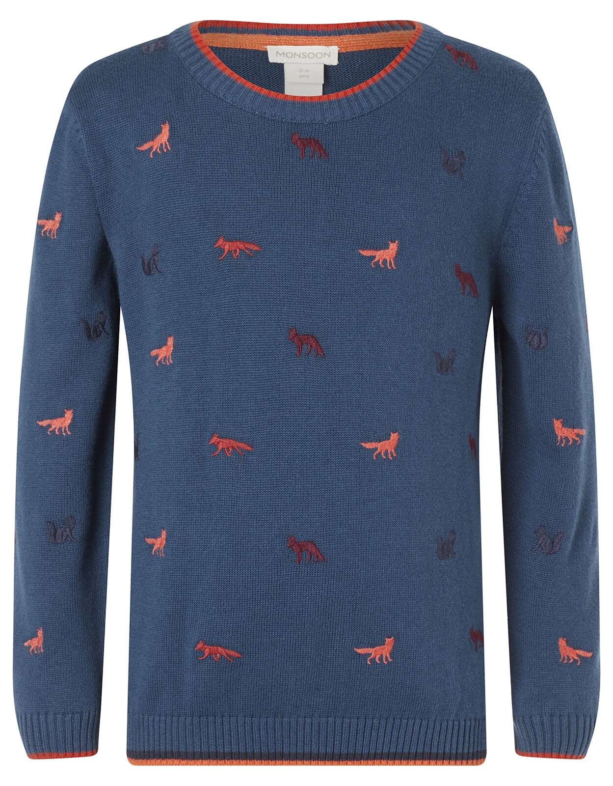 teal knitted jumper