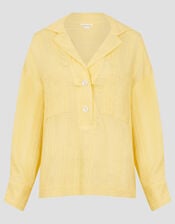 Tilda Textured Shirt, Yellow (YELLOW), large
