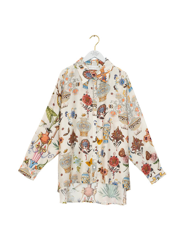 One Hundred Stars Cornucopia Oversized Shirt, , large