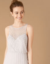 Bella Embellished Maxi Dress, Blue (BLUE), large