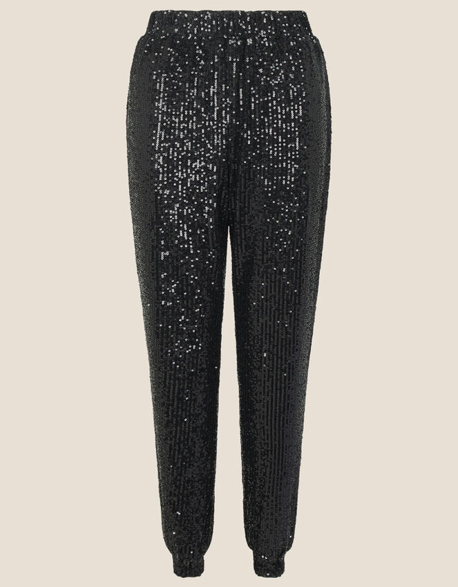 Sonya Sequin Joggers, Black (BLACK), large