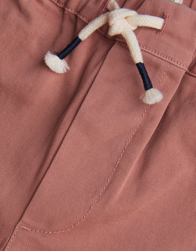 Drawstring Pull-On Shorts, Red (RED), large