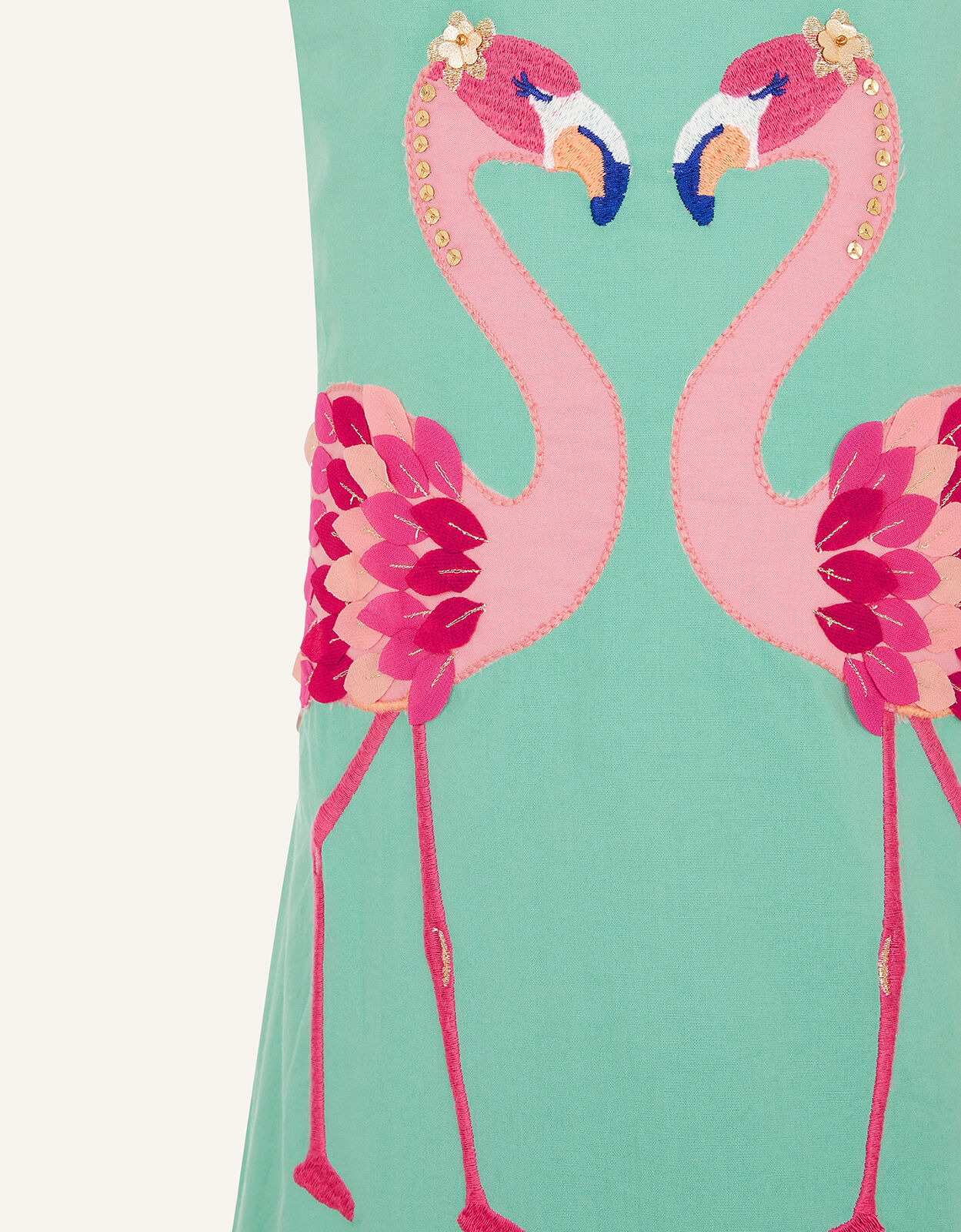 Monsoon flamingo store dress