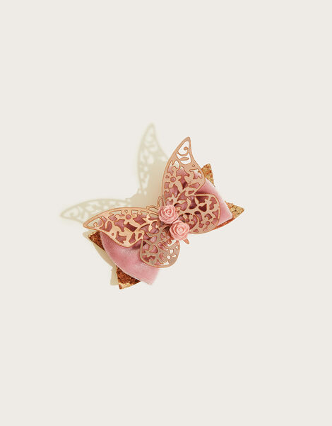 Butterfly Bow Hair Clip, , large