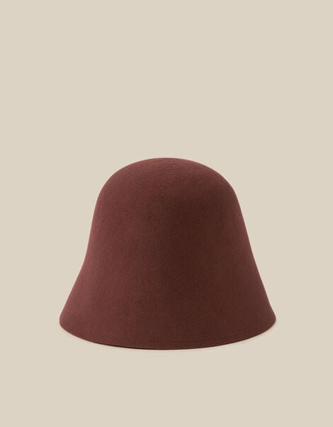 Fae Wool Bucket Hat , Brown (BROWN), large