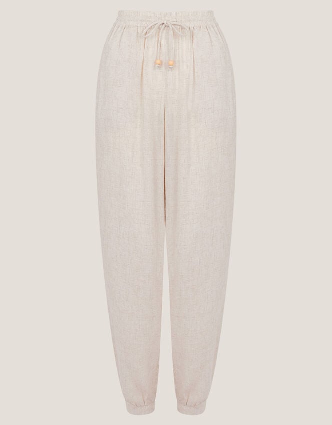 Judy Tapered Trousers, Natural (NATURAL), large