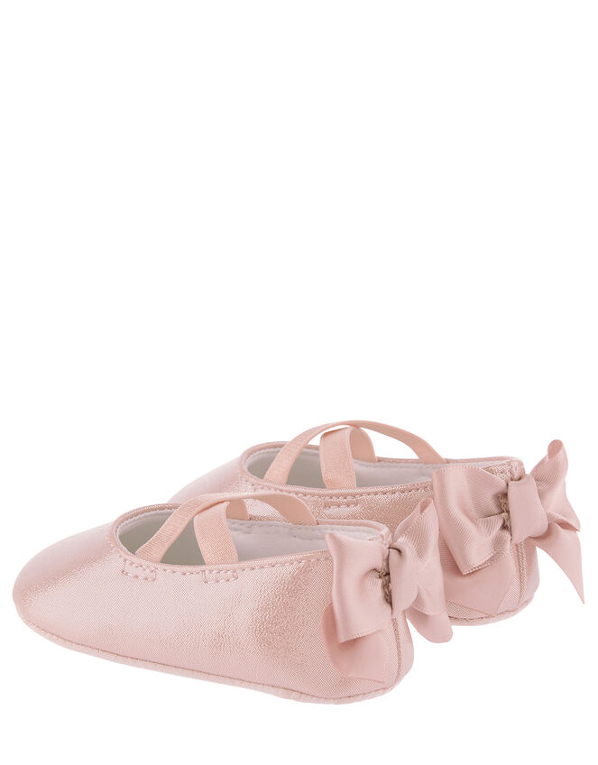 Baby Valeria Shimmer Bootie Shoes, Pink (PINK), large