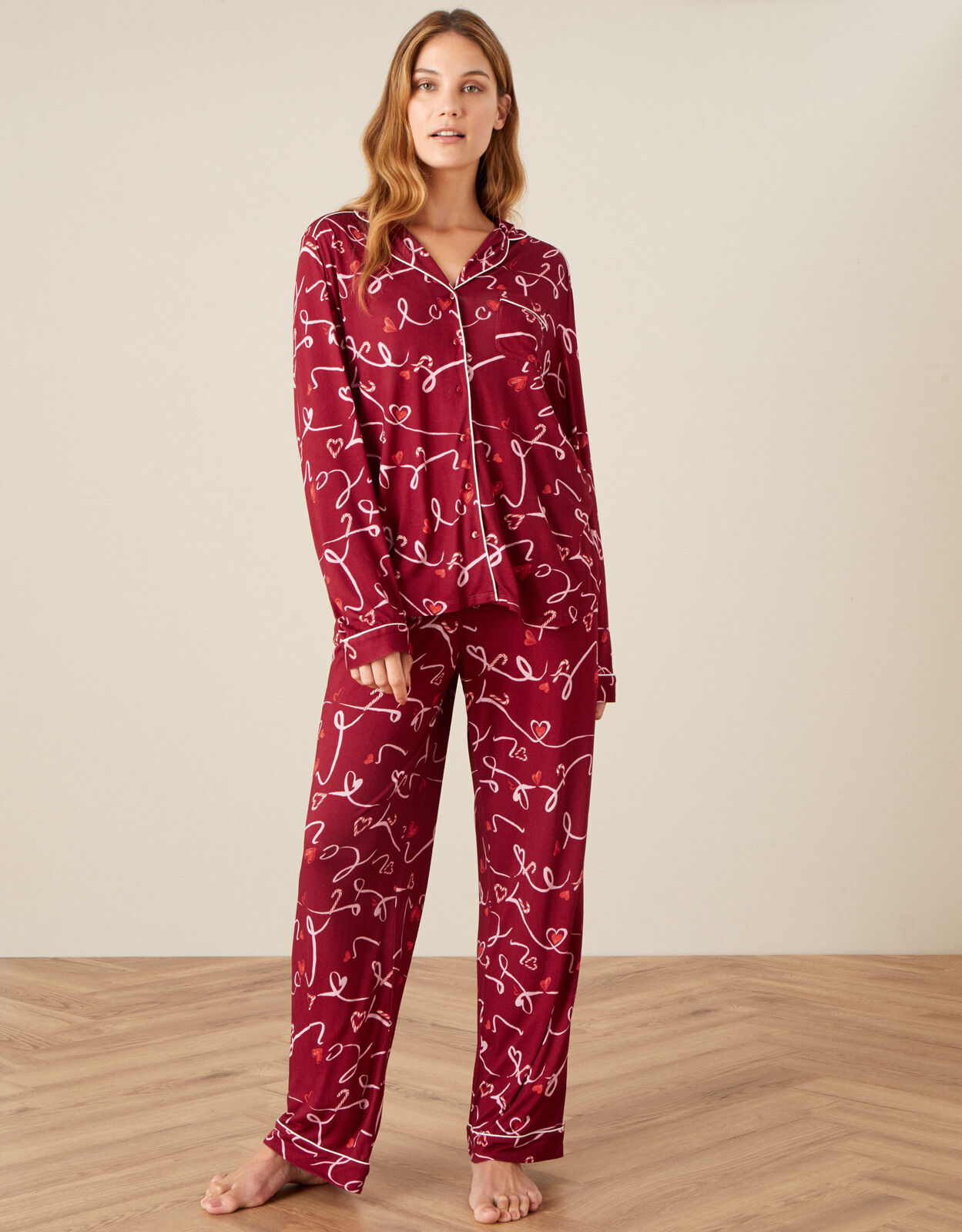 Red jersey on sale pyjamas