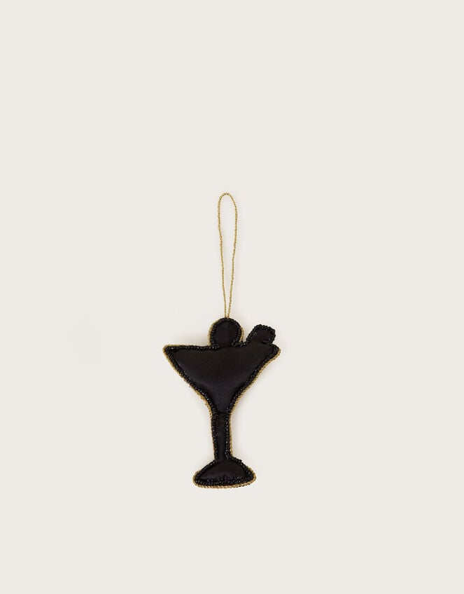 Embellished Martini Christmas Tree Decoration, , large