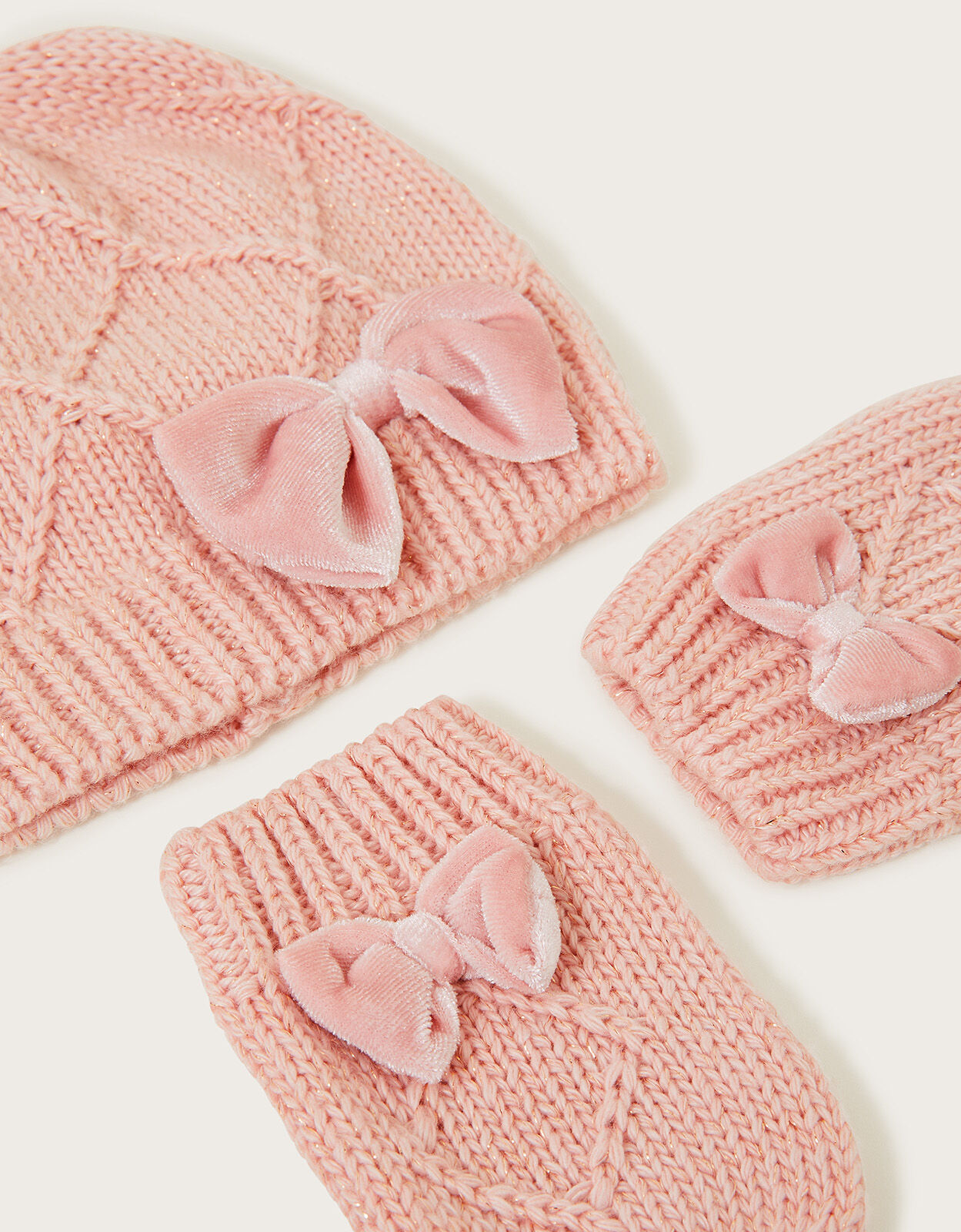 Baby hat cheap and gloves set