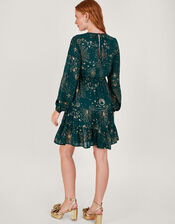 Cassie Zodiac Dress, Teal (TEAL), large