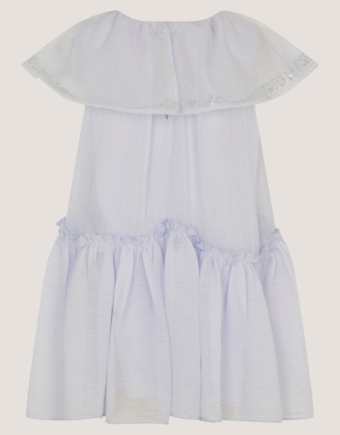 Baby Elena Sequin Swing Party Dress, Blue (PALE BLUE), large