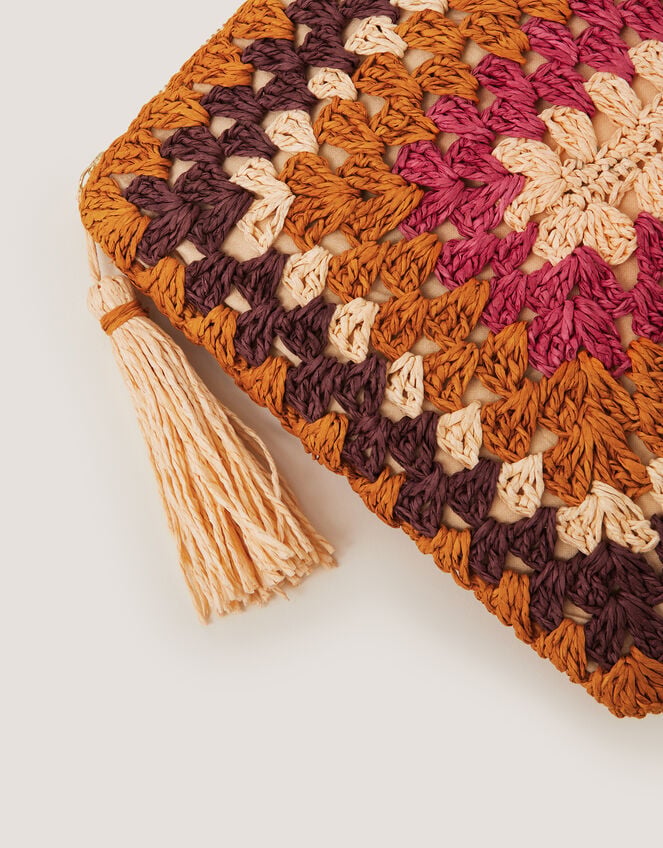 Cate Crochet Pouch, , large