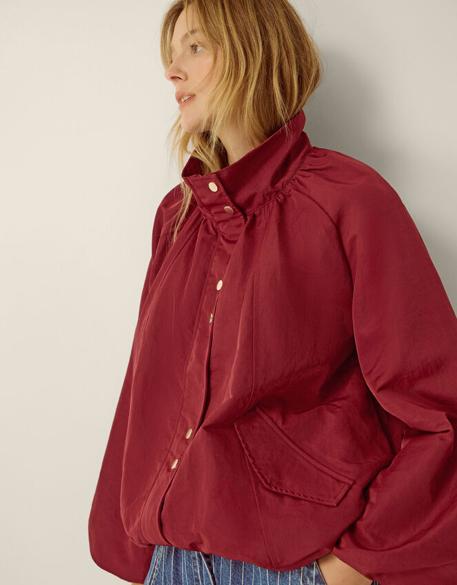 Harley Funnel Neck Jacket, Red (RED), large
