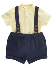 Newborn Baby Louis Set, Yellow (LEMON), large