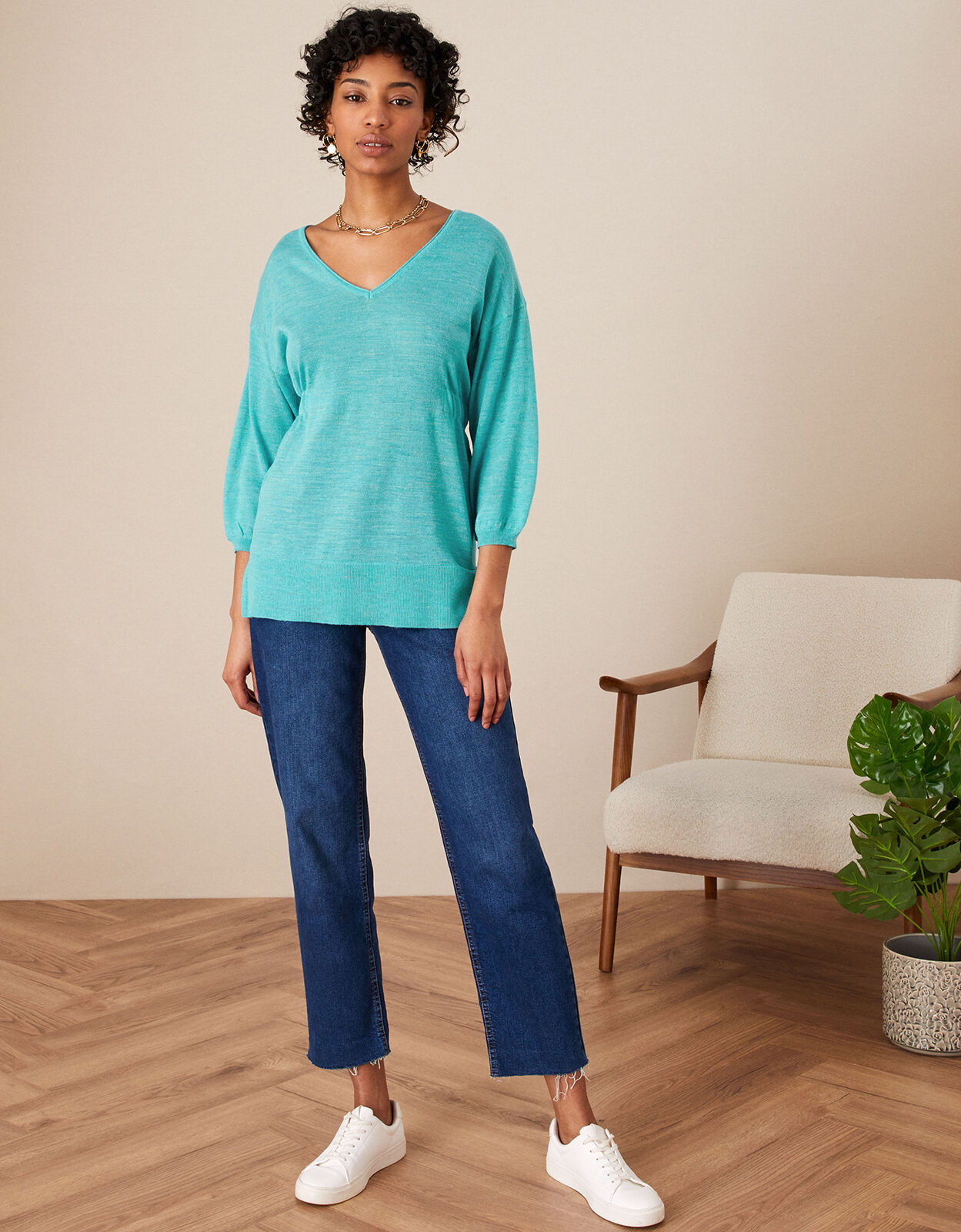 Monsoon linen jumper 2025
