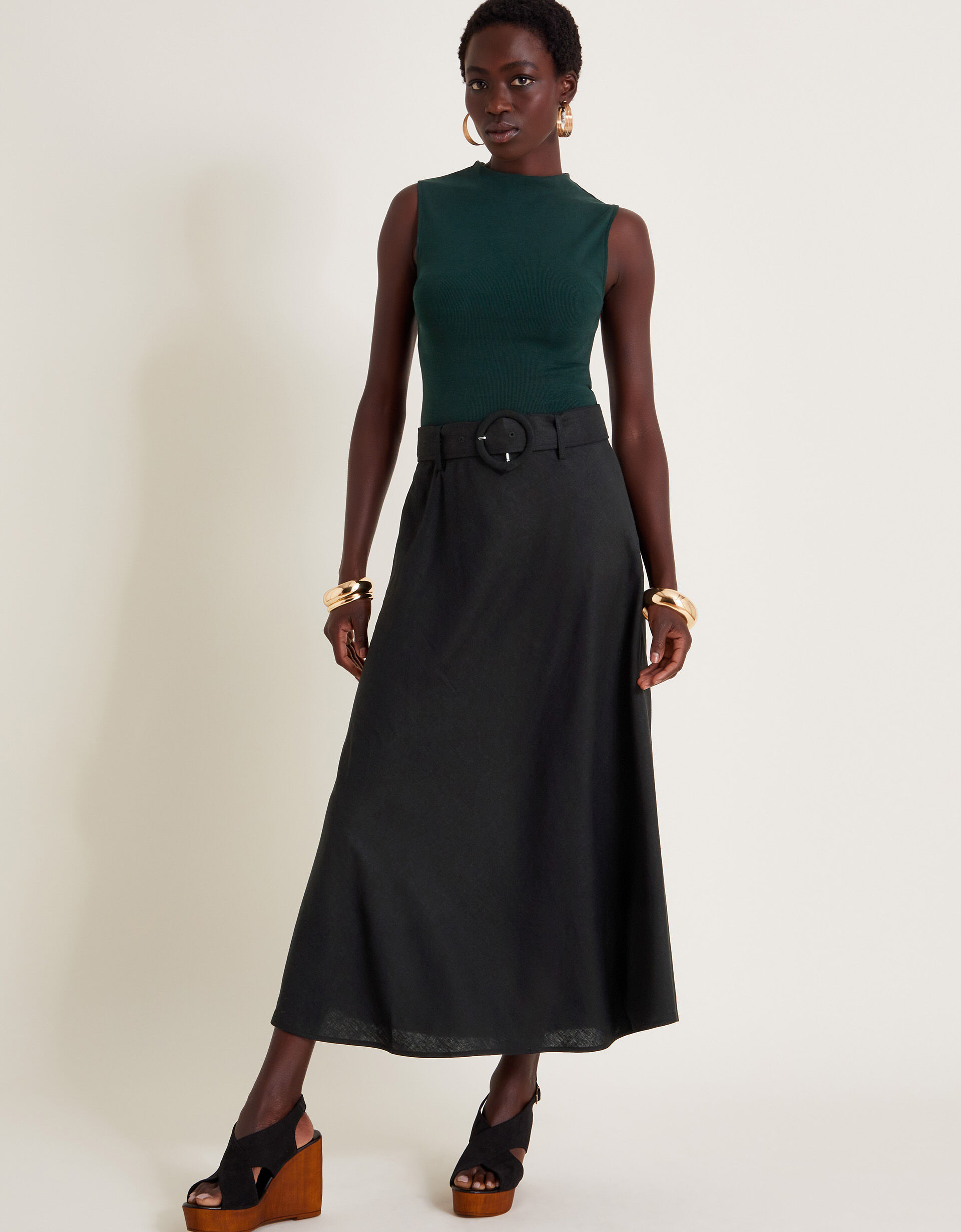Monsoon long skirts discount