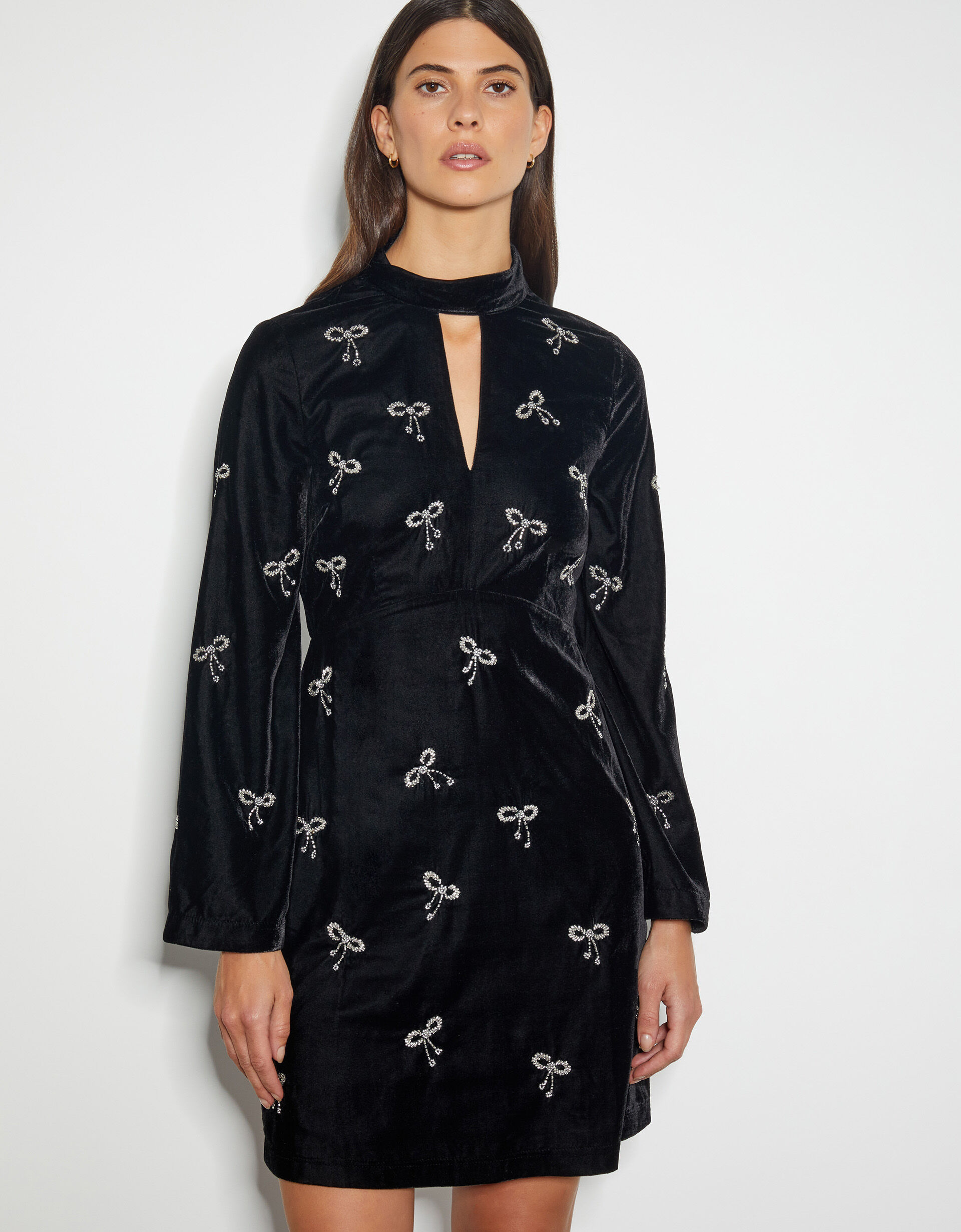 Moira floral embroidered dress sale