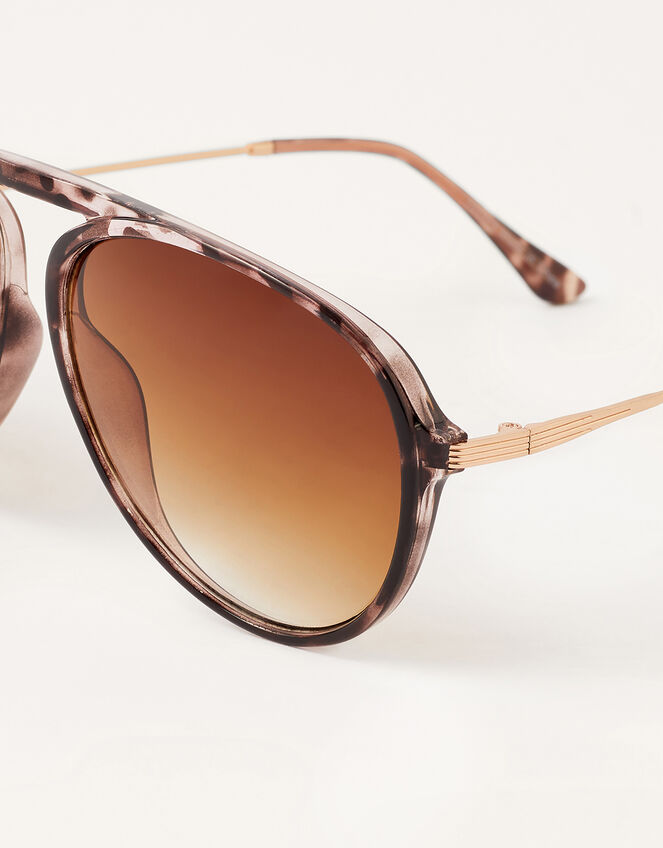 Tessa Tort Aviator Sunglasses, , large