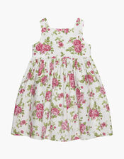 Trotters Floral Pocket Dress, Pink (PINK), large