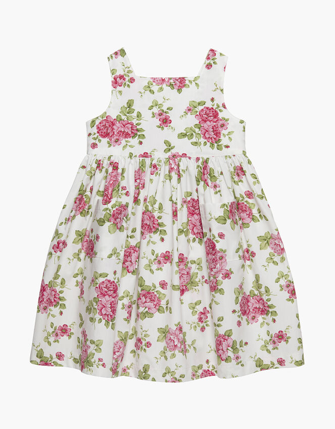Trotters Floral Pocket Dress, Pink (PINK), large