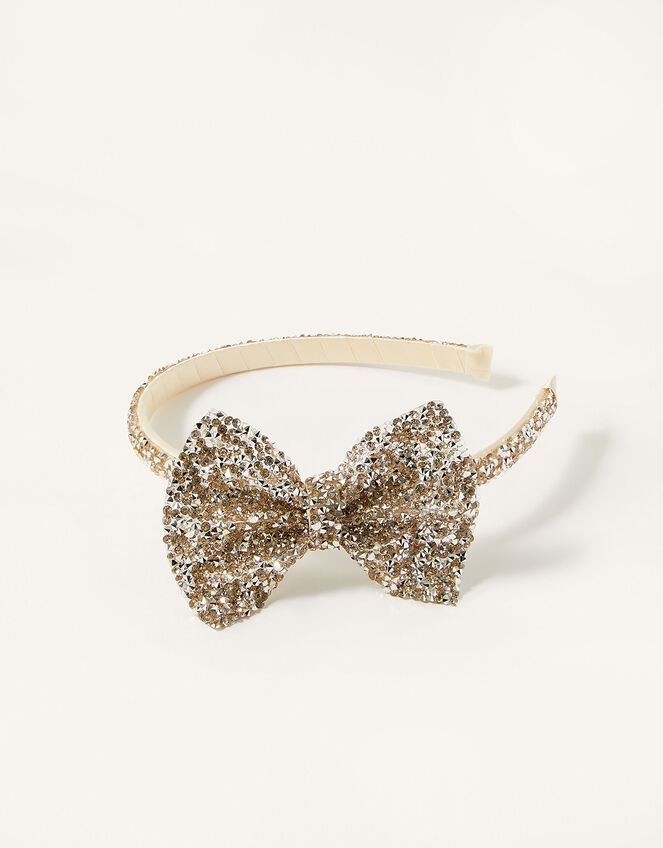 Dazzle Bow Headband, , large
