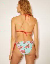 Pamela Palm Print Bikini Top, Green (MINT), large