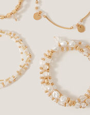 Mix Pearl Bead Bracelet Multipack, , large