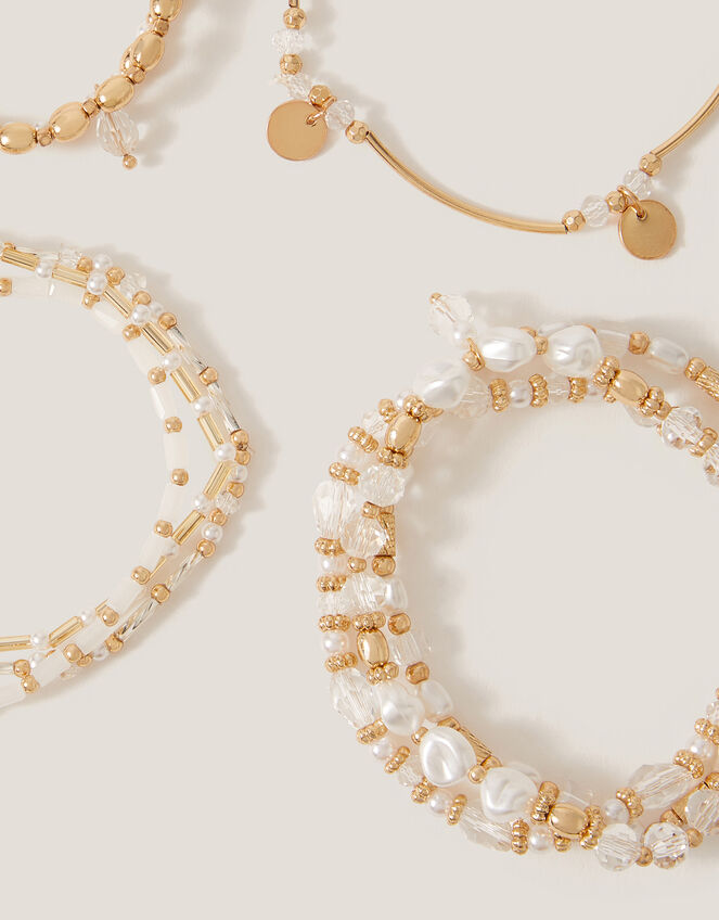 Mix Pearl Bead Bracelet Multipack, , large