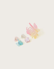 5-Pack Dreamy Butterfly Claw Clips, , large