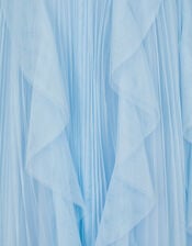 Scarla Sequin Ruffle Party Dress, Blue (PALE BLUE), large