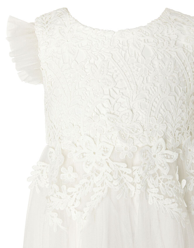 Crochet Maxi Dress, Ivory (IVORY), large