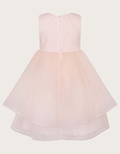 Beau Roses Glitter Dress, Pink (PINK), large