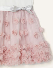 Baby Ianthe Dress, Pink (DUSKY PINK), large