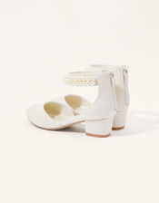 Pearl Strap Two-Part Heels, Cream (CREAM), large