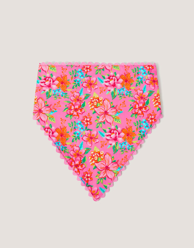 Tropical Floral Headscarf, , large