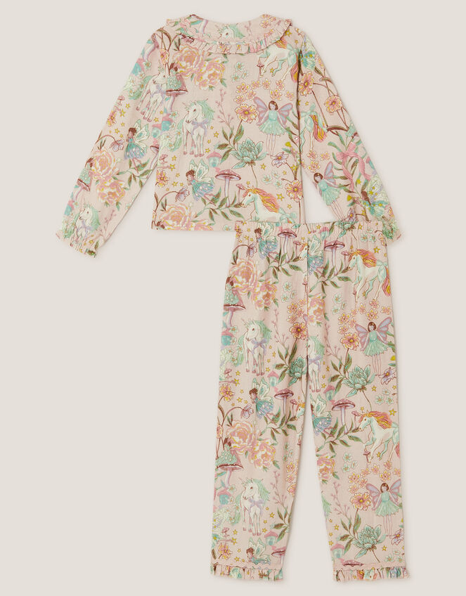 Fairy Print Long Pyjamas Set, Pink (PINK), large