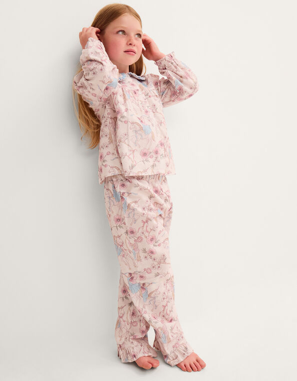 Forest Fairy Long Pyjama Set, Pink (PINK), large