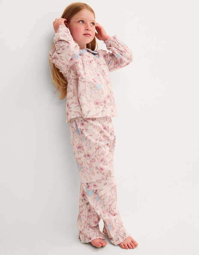 Forest Fairy Long Pyjama Set, Pink (PINK), large